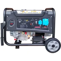 Fradashop Benzin Generator AVR 7kW 2x230V Benzintank Stromgenerator Stromerzeuger Strom