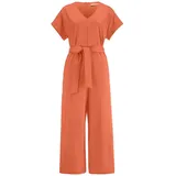 hessnatur Jersey-Overall in papaya | Gr.: 36