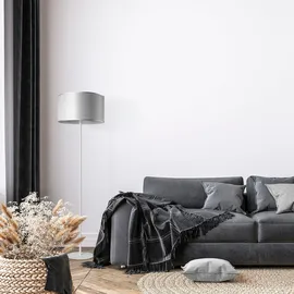 Paco Home Luca Canvas Uni Color 144,0cm 1-flg. weiß