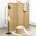 Homcom Paravent Natur Holz, 1.6x170x160 cm Raumteiler | Paravents, Paravents
