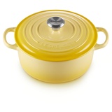 Le Creuset Signature Bräter 20 cm rund citrus