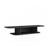 Vicco Lorio TV-Schrank 105 x 18,2 cm Schwarz Beton Holzwerkstoff