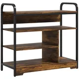 Homcom Schuhregal 70 x 65 x 30 cm braun