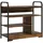 Homcom Schuhregal 70 x 65 x 30 cm braun