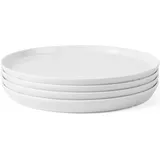 Rosendahl Grand Cru Essentials Speiseteller 25 cm weiß 4er Set