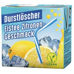Durstlöscher Eistee Zitrone Erfrischungsgetränk 500ml