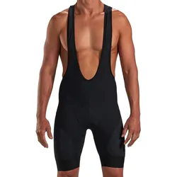 Sporthose Herren Fahrrad Thermo Bib Hose mit Trägern ELITE ZOOT SCHWARZ M