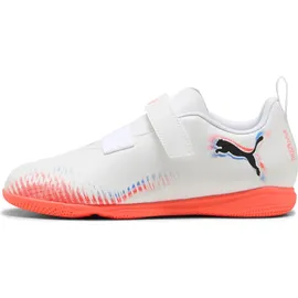 Puma Future 8 Play IT Kinder puma white/puma black/glowing red 29