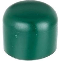 GAH ALBERTS Pfostenkappe für runde Metallpfosten Ø 34 mm grün