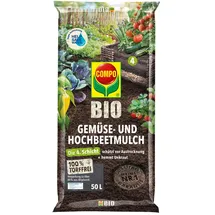 Compo Bio Gemüse- und Hochbeetmulch torffrei 50 l