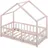 [en.casa] Kinderbett Treviolo 70 x 140 cm Kiefer rosa/weiß