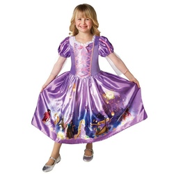 Rubie ́s Kostüm Disney Prinzessin Rapunzel Dream Kinderkostüm, Traumhaftes Prinzessinnenkleid mit Szenen aus dem Disney-Spielfilm lila 128