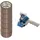 D.RECT Handabroller mit 6 Rollen 50 m x 48 mm Braun