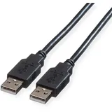 Roline USB-A auf USB-A 0,8 m Schwarz