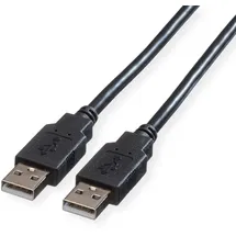 Roline USB-A auf USB-A 0,8 m Schwarz
