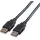 Roline USB-A auf USB-A 0,8 m Schwarz