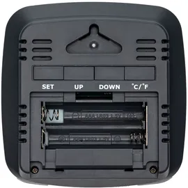 casativo Digitales Präzisions-Thermo-Hygrometer Schwarz