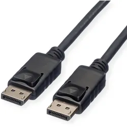 ROLINE DisplayPort Kabel, DP ST - ST, LSOH, schwarz, 1 m