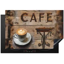 onlywow Herdabdeckplatte, Café | Gr.: 78 x 52 cm,