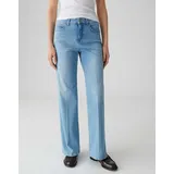 opus pants Melly MODERN Wide Leg Hosen Blau 38 30