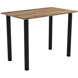 AKKE Esszimmertisch 60 x 74 x 60 cm schwarz