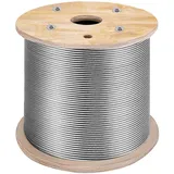 Vevor Edelstahl Kabel Drahtseil 1 x 19 150 m