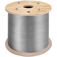 Vevor Edelstahl Kabel Drahtseil 1 x 19 150 m