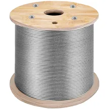 Vevor Edelstahl Kabel Drahtseil 1 x 19 150 m
