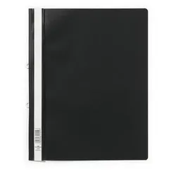 Durable Clear View Folder, Schwarz, PVC, A4