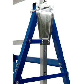 Estexo Gerüstbock Stahl höhenverstellbar blau