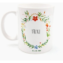 Mr. & Mrs. Panda Tasse Trixi – Geschenk, Kaffeebecher, Tasse Motive, Teetasse, Keramiktasse, Keramik
