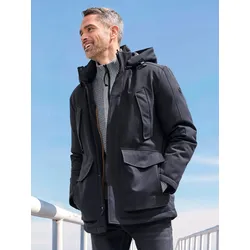 Gefütterter Winter-Parka mit Funktionen - Black - XXXL