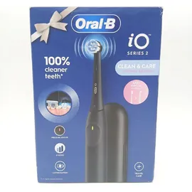 Oral-B iO Series 2 Night Black Special Edition + Reiseetui + Aufsteckbürstenhalter