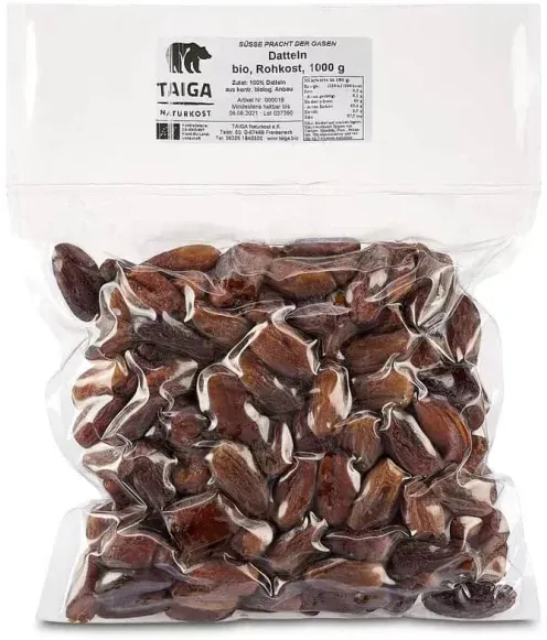 TAIGA Datteln Deglet Nour, entsteint bio 1kg