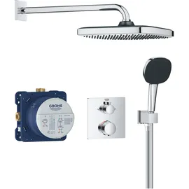 Grohe Precision Thermostat Duschsystem mit Vitalio Comfort 250, chrom