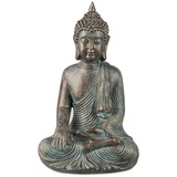 Formano Dekofigur Skulptur Buddha Bronze