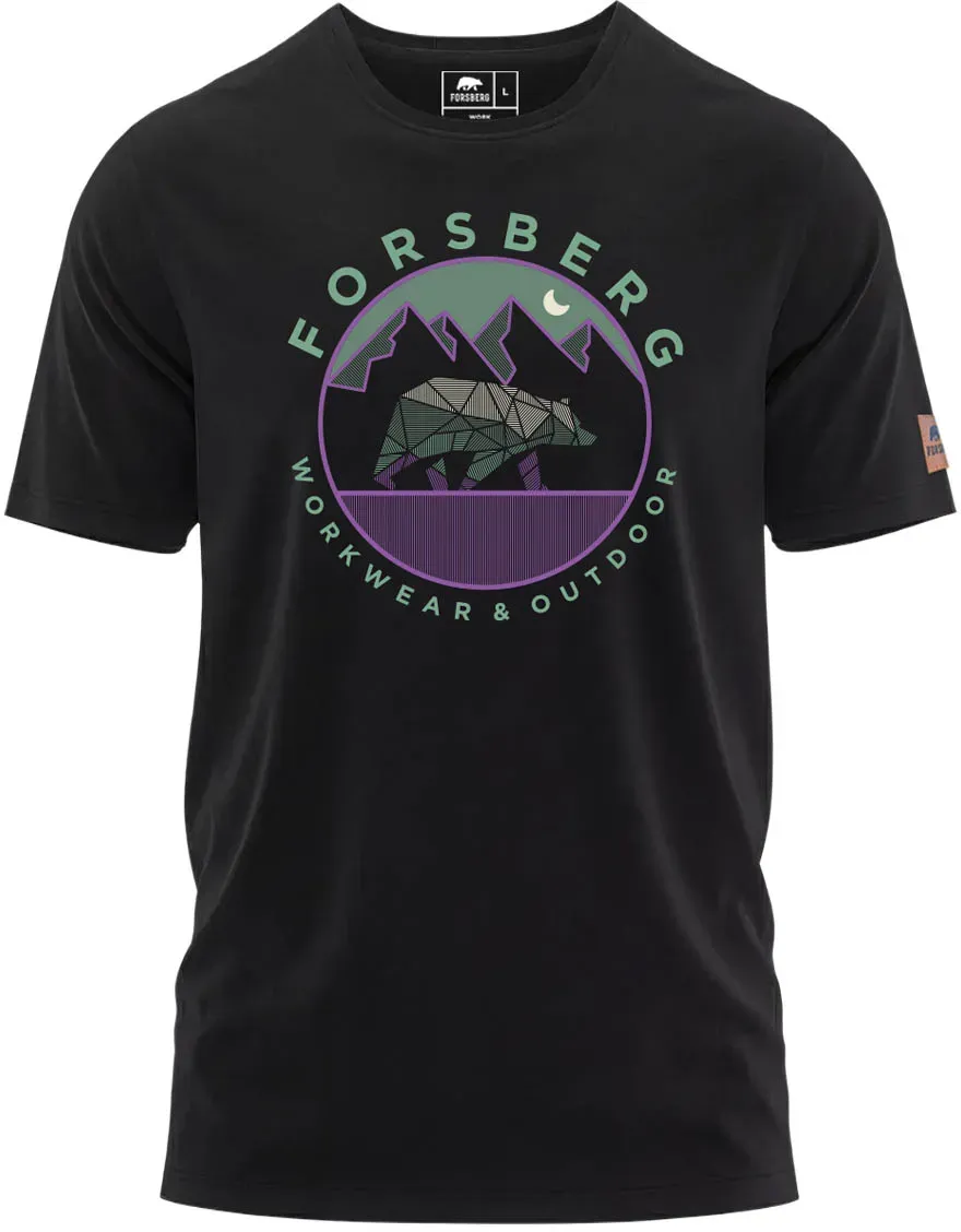 FORSBERG Gruvarson II T-Shirt mit Brustlogo