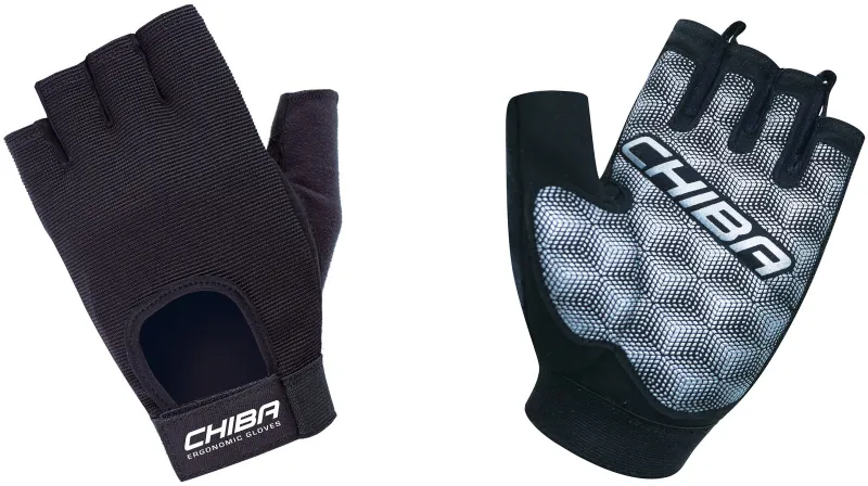 Chiba Fit Allround Fitnesshandschuhe schwarz L