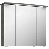 Pelipal 4010 84 cm graphit struktur quer nachbildung TwinLED Kranzbeleuchtung