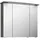 Pelipal 4010 84 cm graphit struktur quer nachbildung TwinLED Kranzbeleuchtung