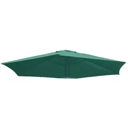 Schirm Sonnenschirm Sonnenschutz Garten Terrasse Balkon 6 Streben Grün D 300cm
