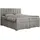 MKS Boxbett, SUSAN 160/200 Hellgrau Velvet - H4