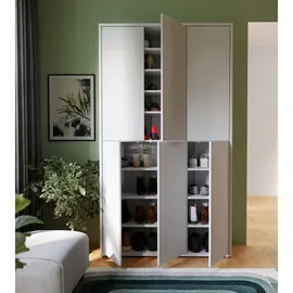 Forte Alice Springs 109,2 x 191,9 x 34,9 cm grau / grau matt