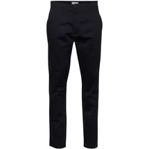 !Solid Chinohose Jim Regular Schwarz 38 30