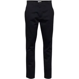!Solid Chinohose Jim Regular Schwarz 38 30