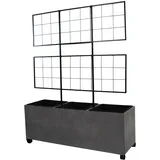 Dehner Milano Spalierkasten 100 x 130 x 35 cm Grau