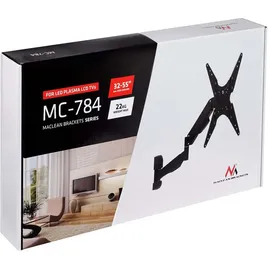 Maclean Brackets Maclean MC-784 - VESA Monitor-/TV-Halter, 32-55" schwarz, 22 kg