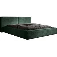 Luxusbetten24 Designer Polsterbett Ophelia in Cord mit Stauraum 140x200