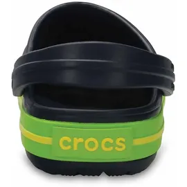 Crocs Kid's Crocband Clog Navy/Volt Green 20,5