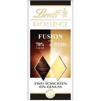 Lindt Excellence Fusion von Edelbitter auf weißer Schokolade 100g